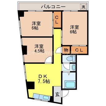 間取図 山秀ビル