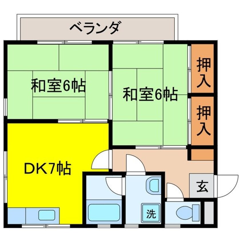 間取図 グランドメール清水