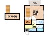 サンパール三原 Ａ棟 1Kの間取り