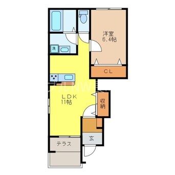 間取図 エスペランサYSK