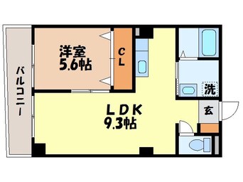 間取図 フカイフラットⅠ