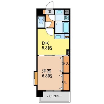 間取図 グランツ池田