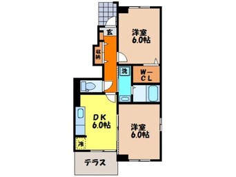 間取図 アンジュ夏海