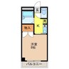 Tableau de KUSUMI 1Kの間取り