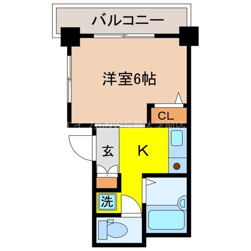 間取図 フォーレ諏訪参道