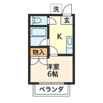 間取図 シャトーエクレール