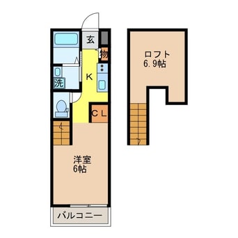 間取図 フラッティーノ