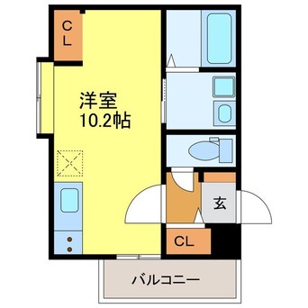 間取図 長崎市電４系統<長崎電気軌道>/めがね橋駅 徒歩4分 2階 建築中