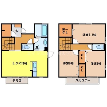 間取図 グランリッチ