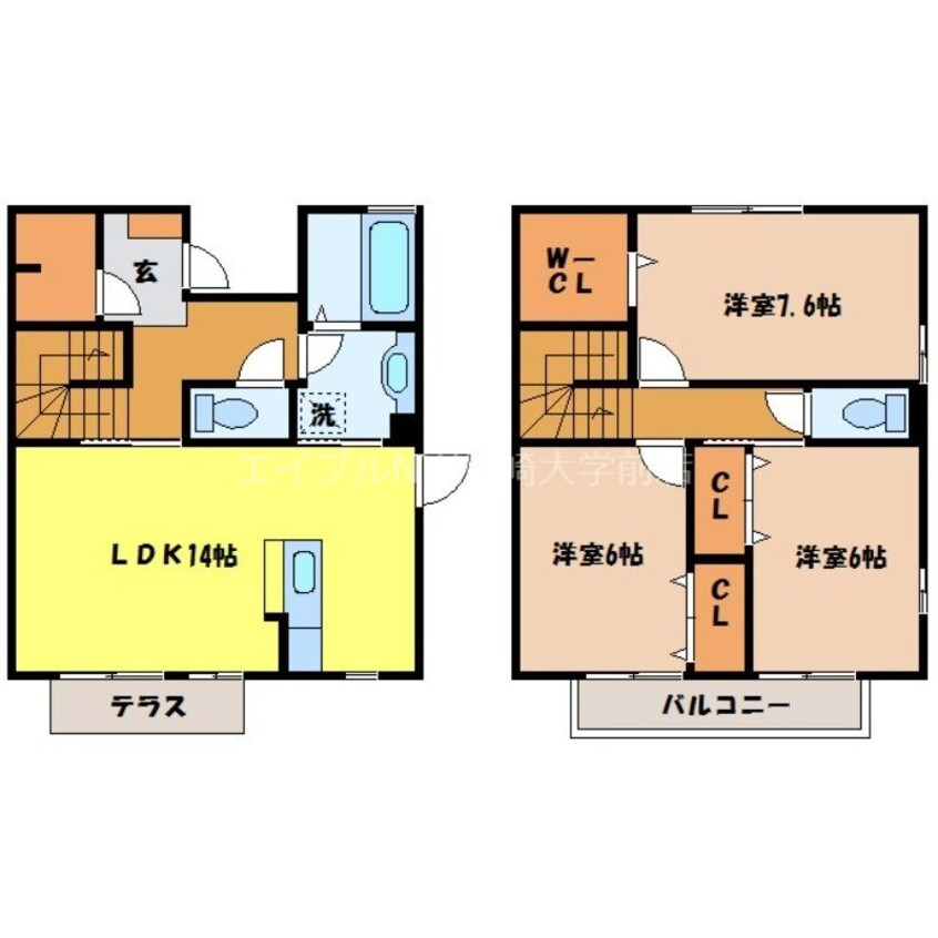 間取図 グランリッチ