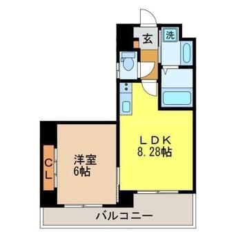 間取図 Residence中川