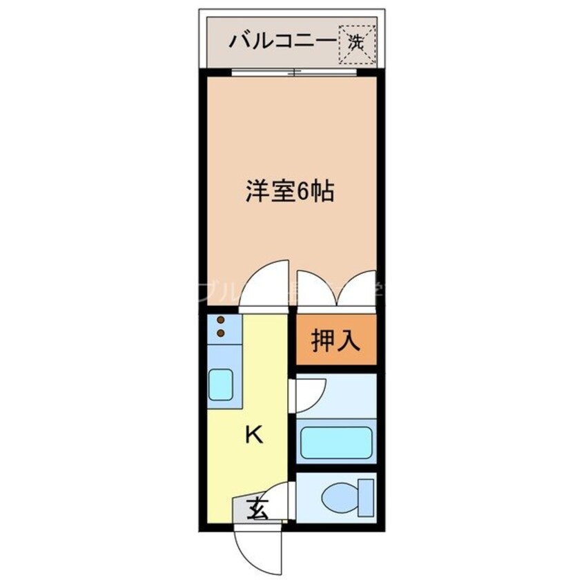 間取図 ラブリーⅡ