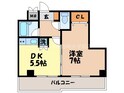 江平若草マンションの間取図