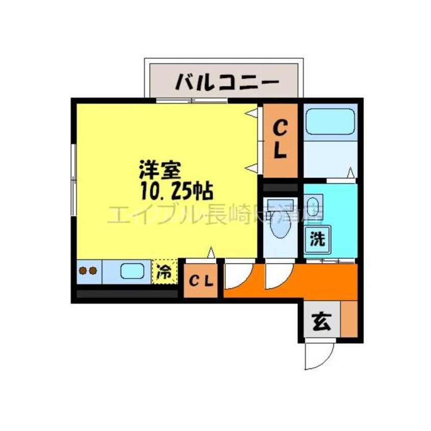 間取図 ビジュービスタⅣ