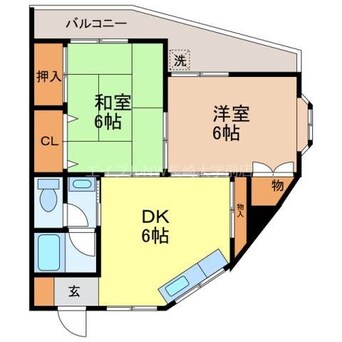 間取図 サンハイツ高尾