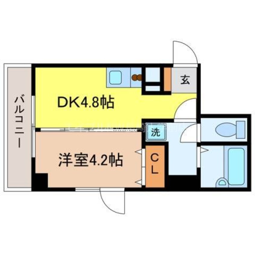 間取図 ウィステリア平和町