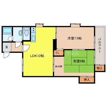 間取図 市丸ハイツ（新館）