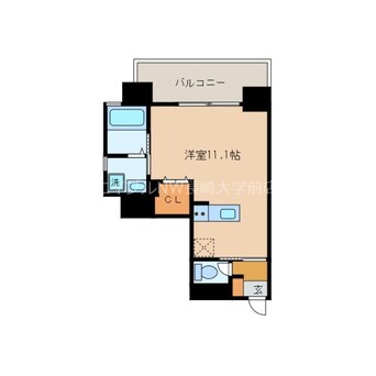 間取図 APARTMENT　CODE　ISAHAYA