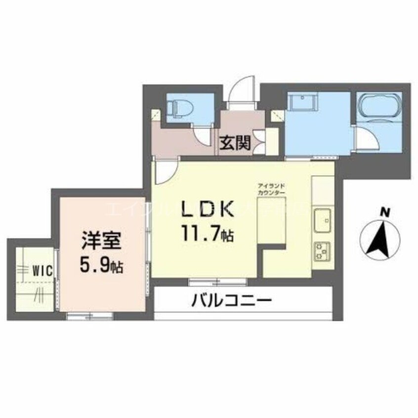 間取図 長崎本線/諫早駅 徒歩7分 2階 建築中