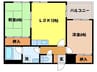野上ビル 2LDKの間取り