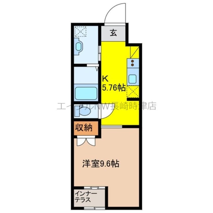 間取図 セレッソ　リーオ