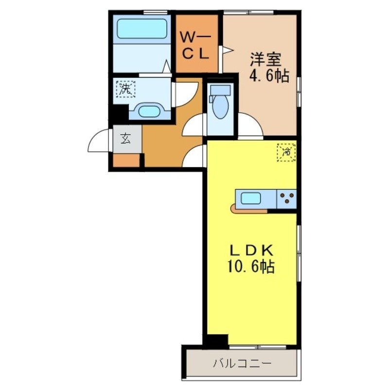 間取り図 オッツポート北陽台