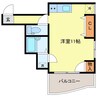 サン・アークビル 1Rの間取り