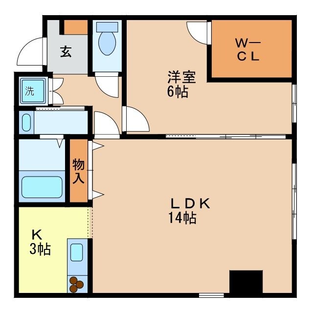 間取り図 ドエル宝栄