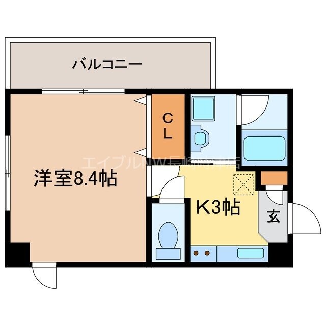 間取り図 グリーンコート樺島