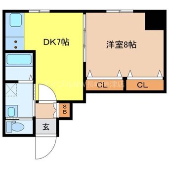 間取図 第11森谷ビル