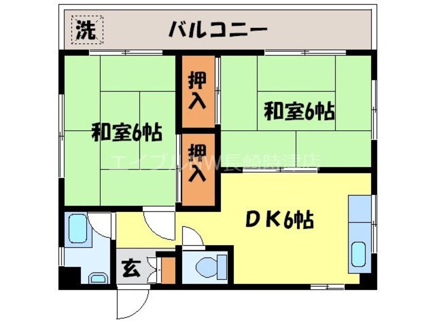 間取図 小森ビル