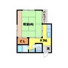 長崎本線/現川駅 徒歩76分 2階 築35年 1Kの間取り