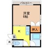 長崎本線/浦上駅 車移動 1階 築38年 1Kの間取り