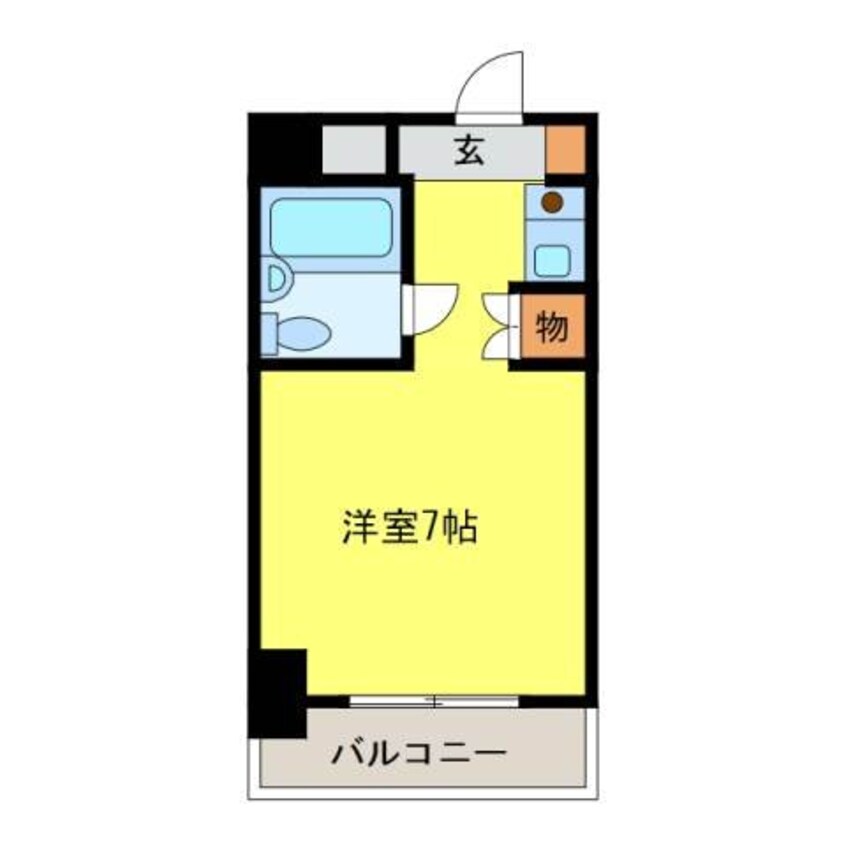 間取図 ホワイトパレス長崎