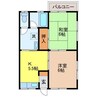 長崎市電１系統<長崎電気軌道>/崇福寺駅 徒歩28分 2階 築30年 2Kの間取り
