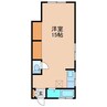 ファーストビル 1Rの間取り