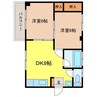 長崎市電１系統<長崎電気軌道>/崇福寺駅 バス:7分:停歩5分 1階 築48年 2DKの間取り