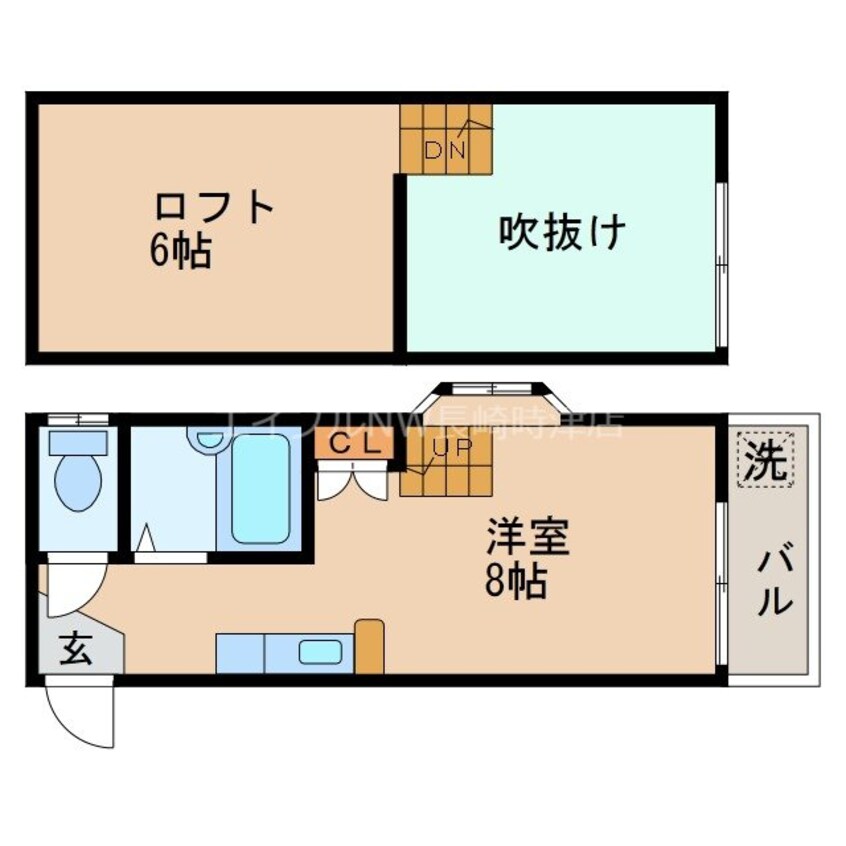 間取図 オーシャンOF清水