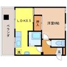 籠町ビル 1LDKの間取り