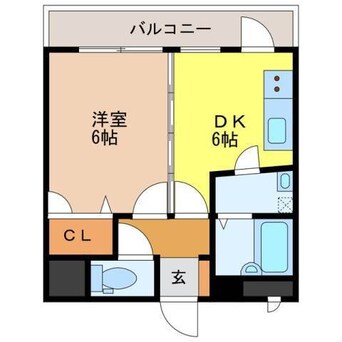 間取図 クオーレ中川