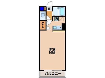 間取図 クオーレ中川
