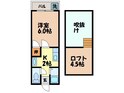川平インターマンションの間取図