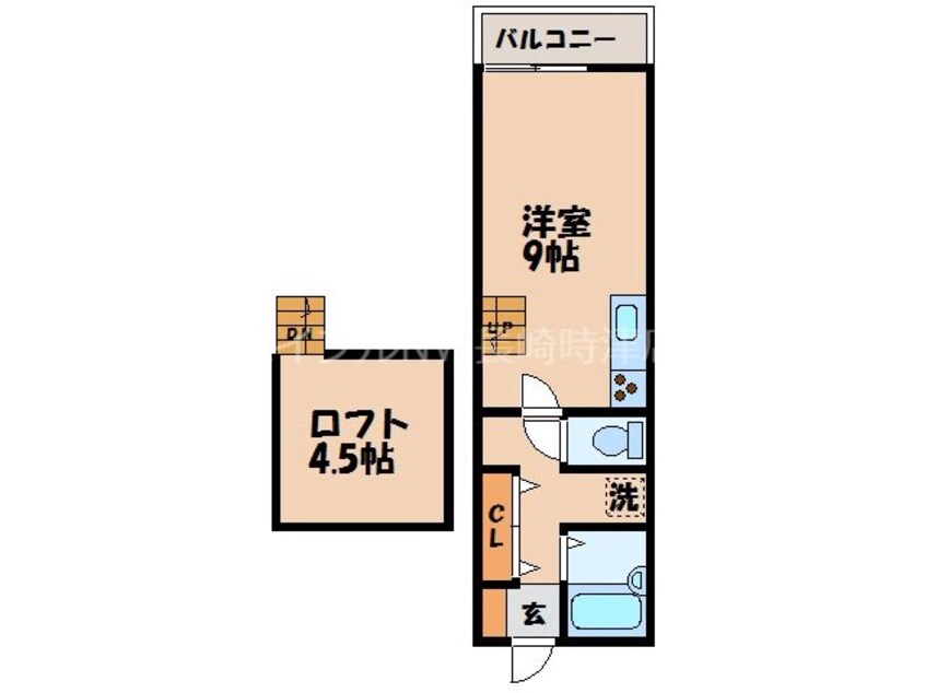 間取図 メゾンポムルージュ