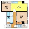GS山王 2DKの間取り