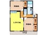久良木ハイツⅡ 2LDKの間取り