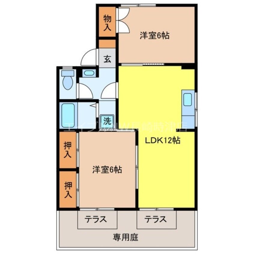 間取図 メゾンド山下Ⅰ