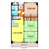 NOVAPORT 3LDKの間取り