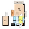 リファレンス長崎大学前 1Kの間取り