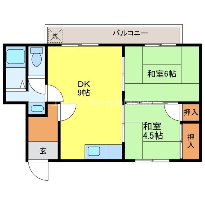 間取図 メゾンボヌール