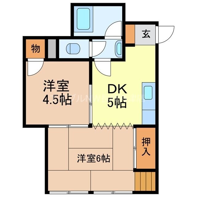 間取り図 梶田ビル